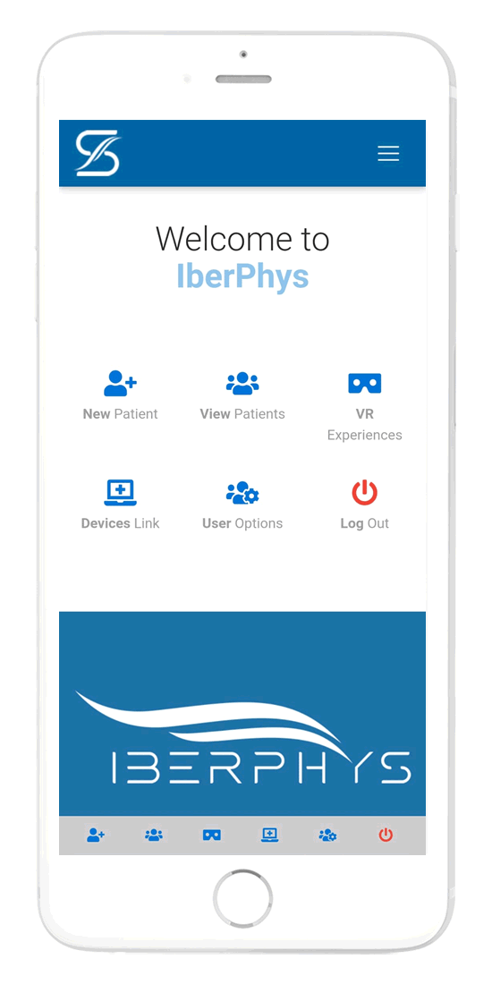 APP IberPhys - VR Therapies and Physiotherapy